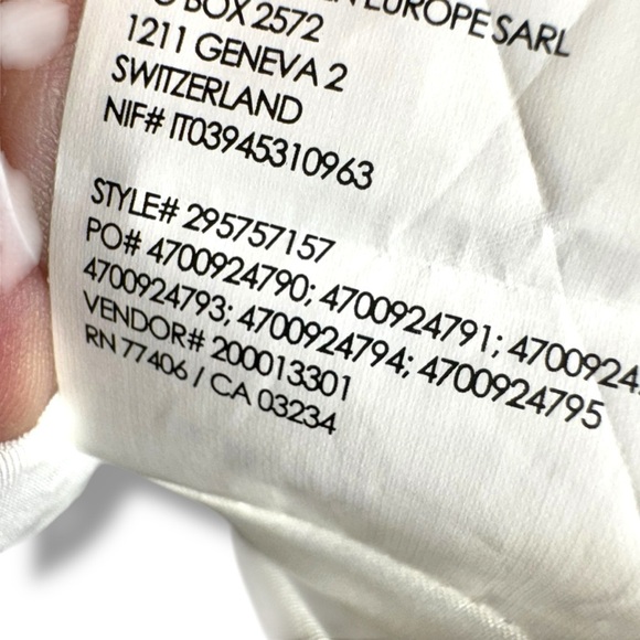 Club Monaco Textured Lightweight Tweed Pencil Skirt, Grey/White, Size 8 - Picture 8 of 11